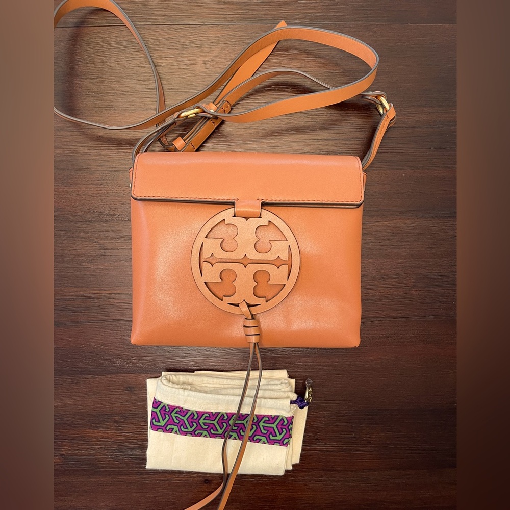 Tory Burch Miller Crossbody Tramonto Bag in Leather